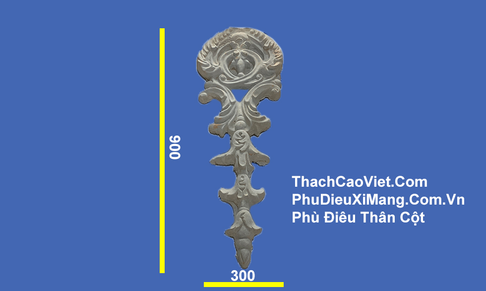 phù điêu thân cột tân cổ điển