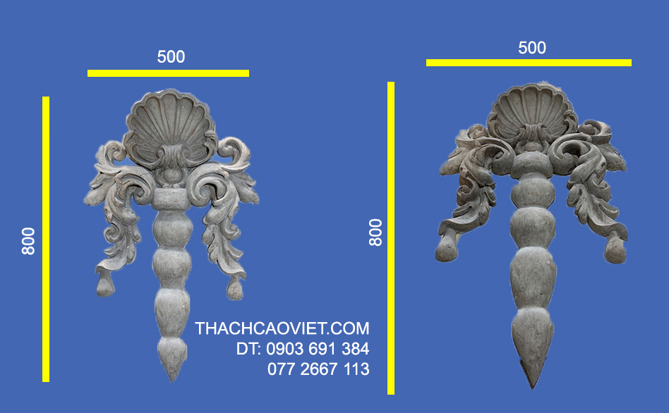 phù điêu thân cột đúc sẵn giá rẻ