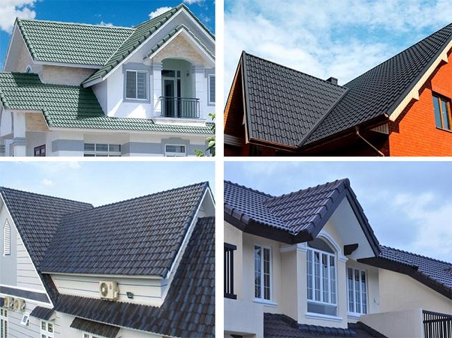 c&aacute;c loại m&aacute;i ng&oacute;i biệt thự đẹp