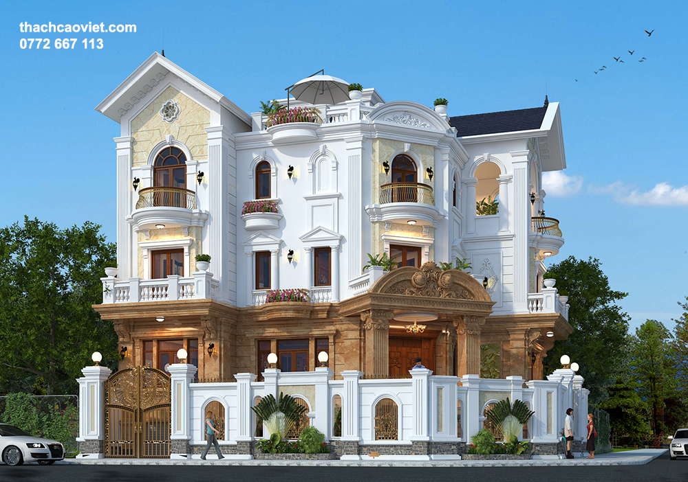 kinh nghiệm xây biệt thự đẹp