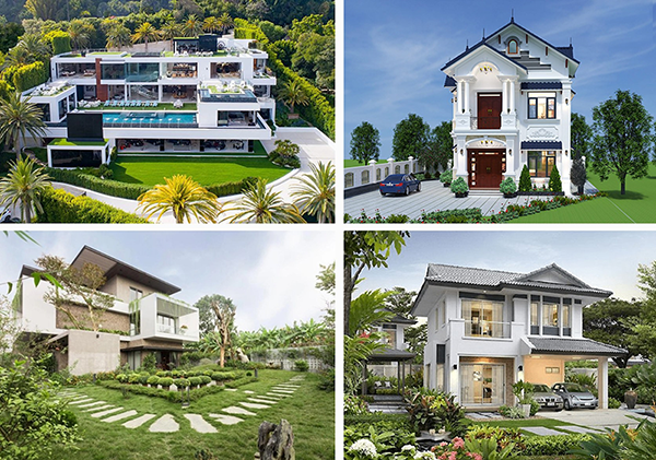 những lưu ý quan trọng khi xây biệt thự