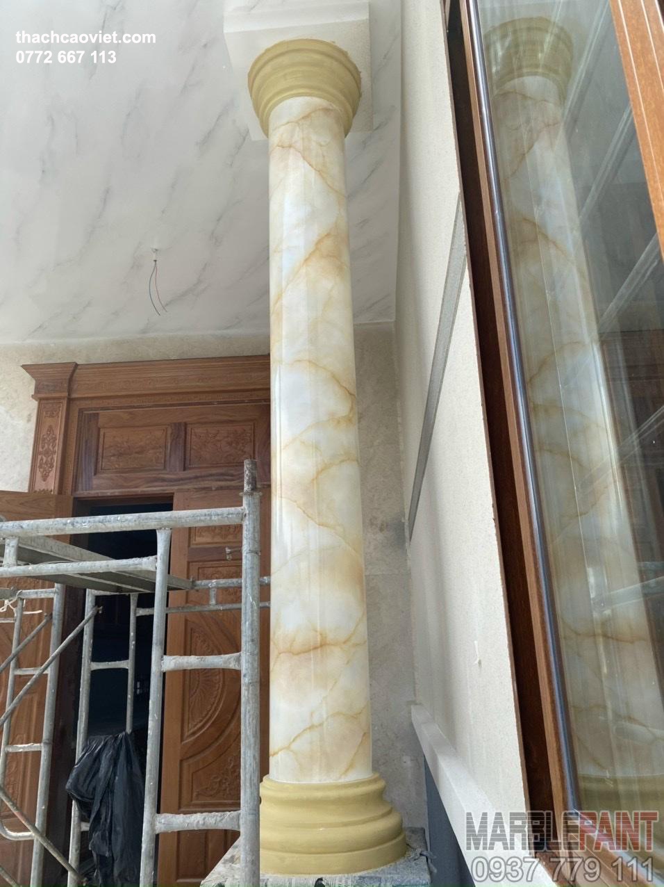 cột giả đá cẩm thạch