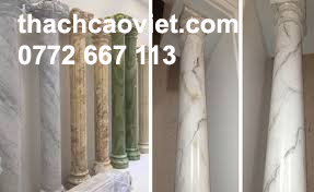 cột giả đá composite