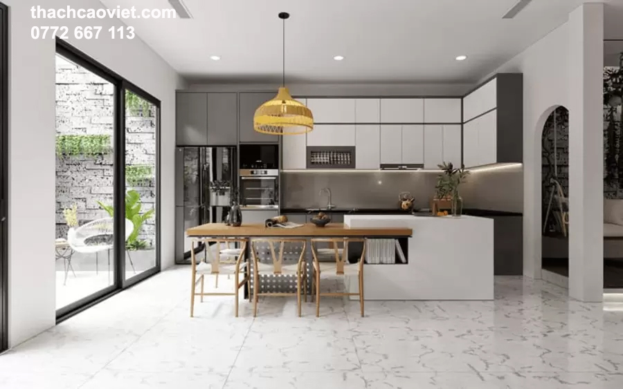 gạch ốp tường cao bao nhiêu là đẹp