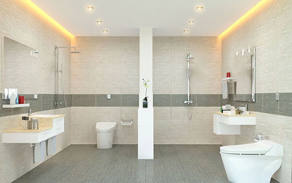 nên ốp gạch chân tường cao hay thấp