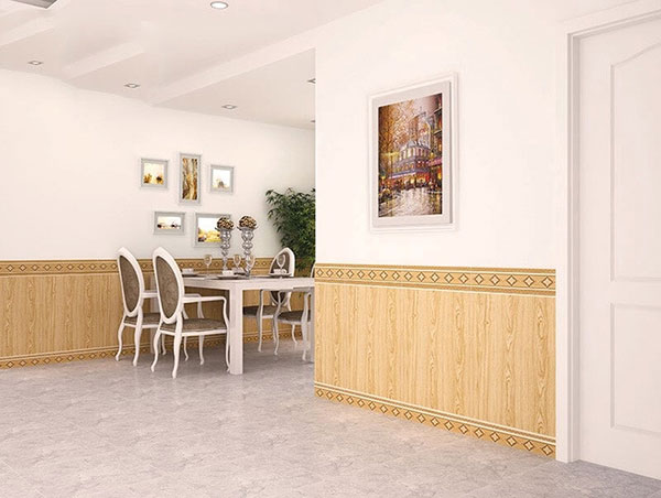 nên ốp gạch chân tường cao hay thấp