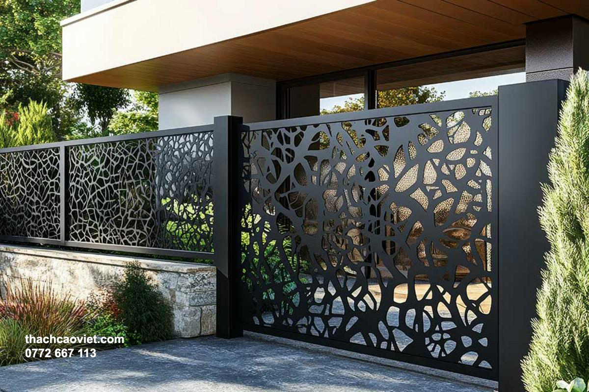 các kiểu hàng rào biệt thự
