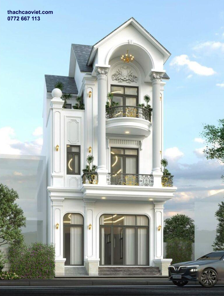 kiểu nhà tân cổ điển