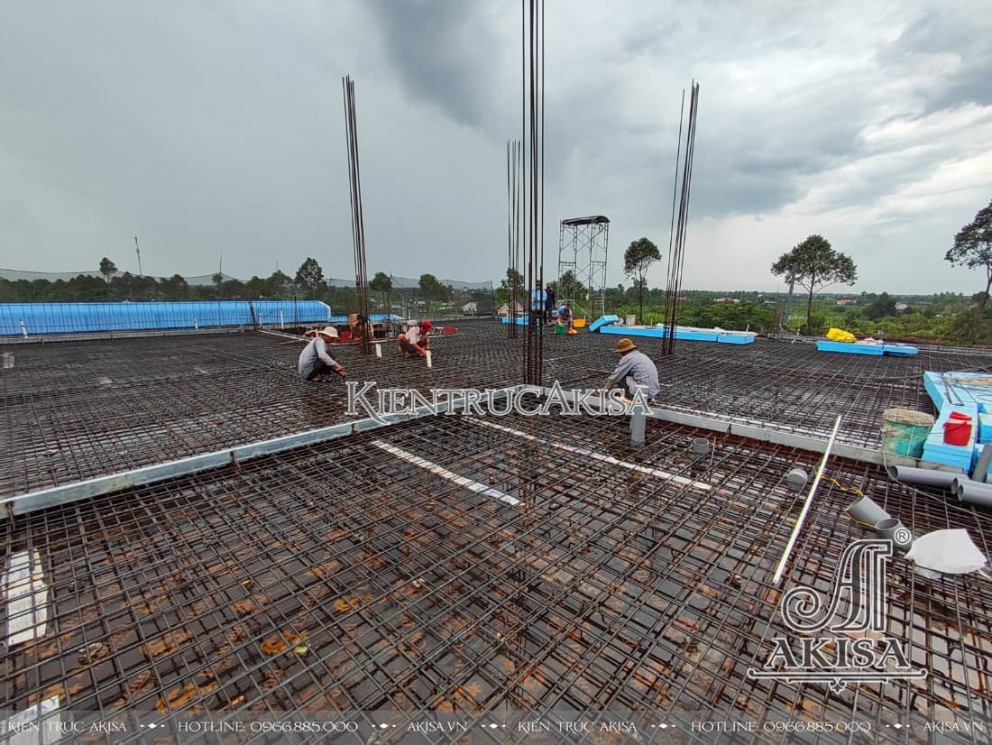 mái bằng bê tông cốt thép