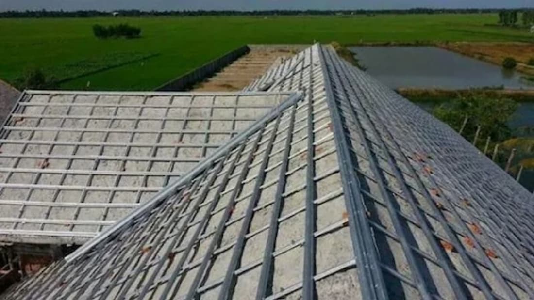 mái bằng bê tông cốt thép