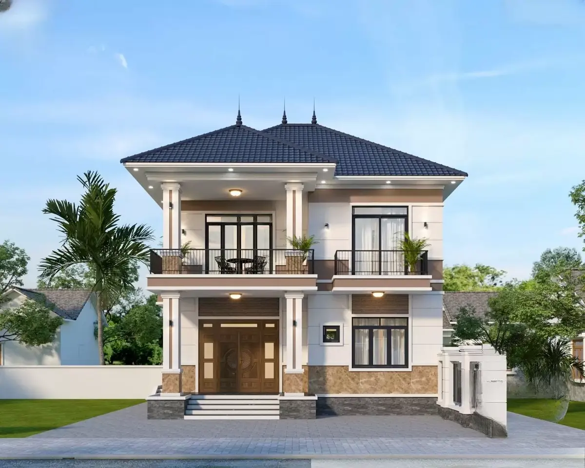 mẫu nh&agrave; m&aacute;i nhật đẹp