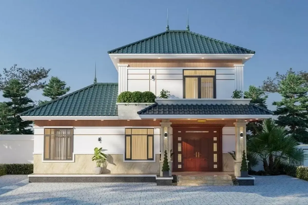 mẫu nh&agrave; m&aacute;i nhật đẹp