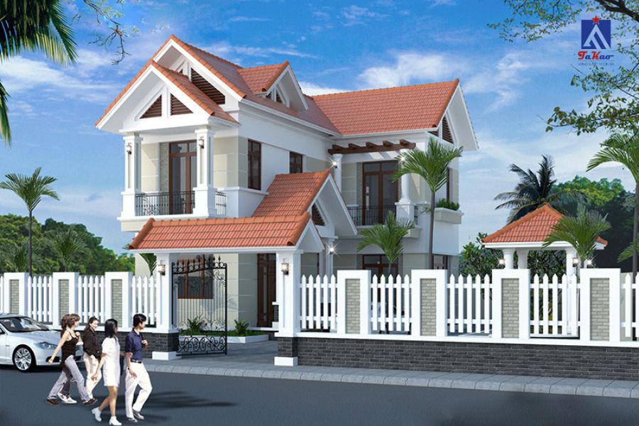 nhà mái thái lợp ngói gì