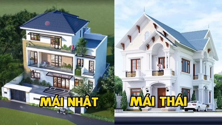 phân biệt nhà mái thái nhà mái nhật