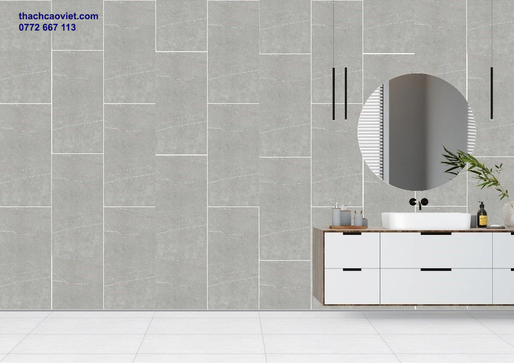 ốp gạch nhà tắm theo chiều ngang hay chiều dọc