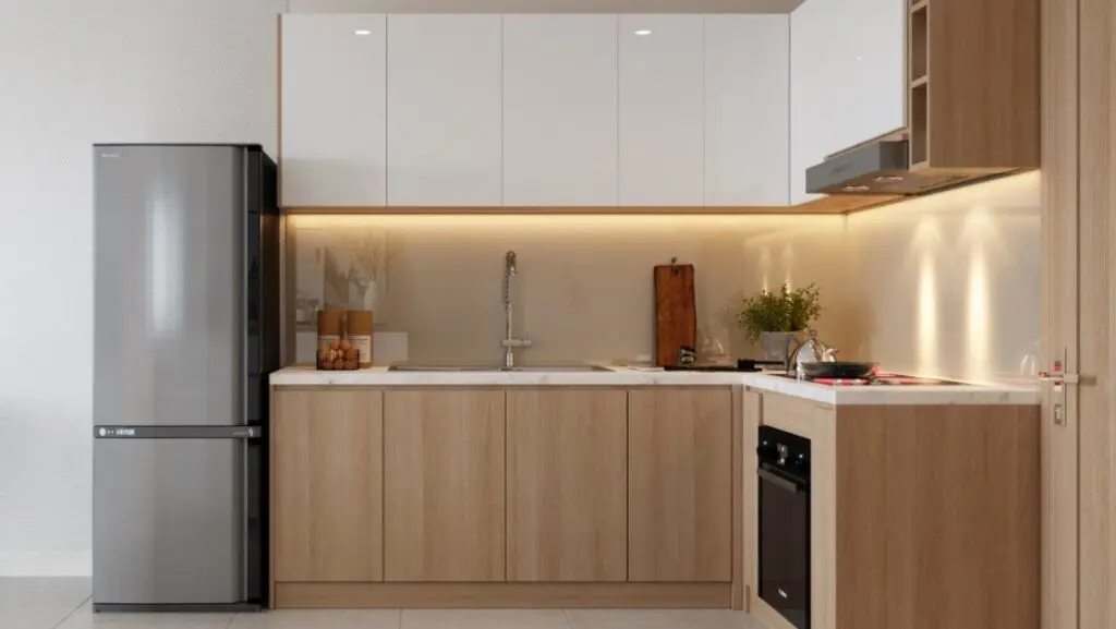 c&aacute;c mẫu tủ bếp đẹp được ưa chuộng nhất
