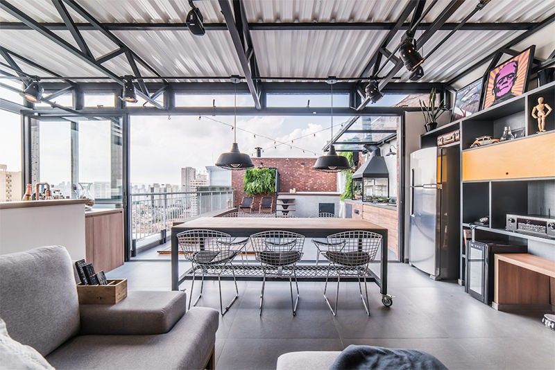 có nên thiết kế bếp trên sân thượng