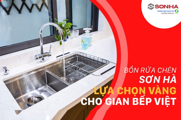 vị trí bếp và bồn rửa chén