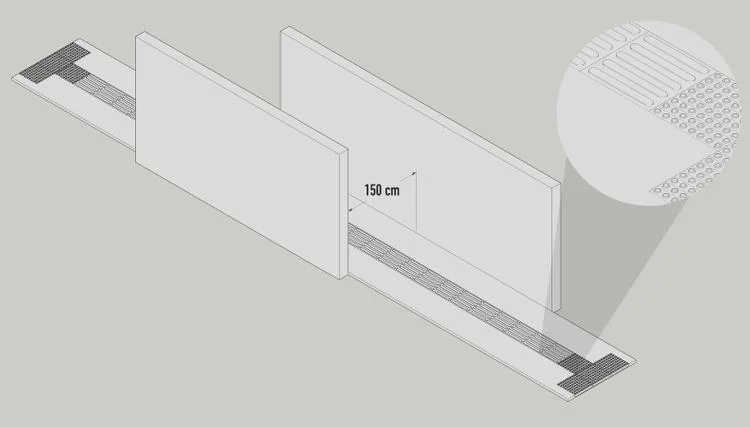 chiều rộng lối đi trong nhà bao nhiêu là chuẩn