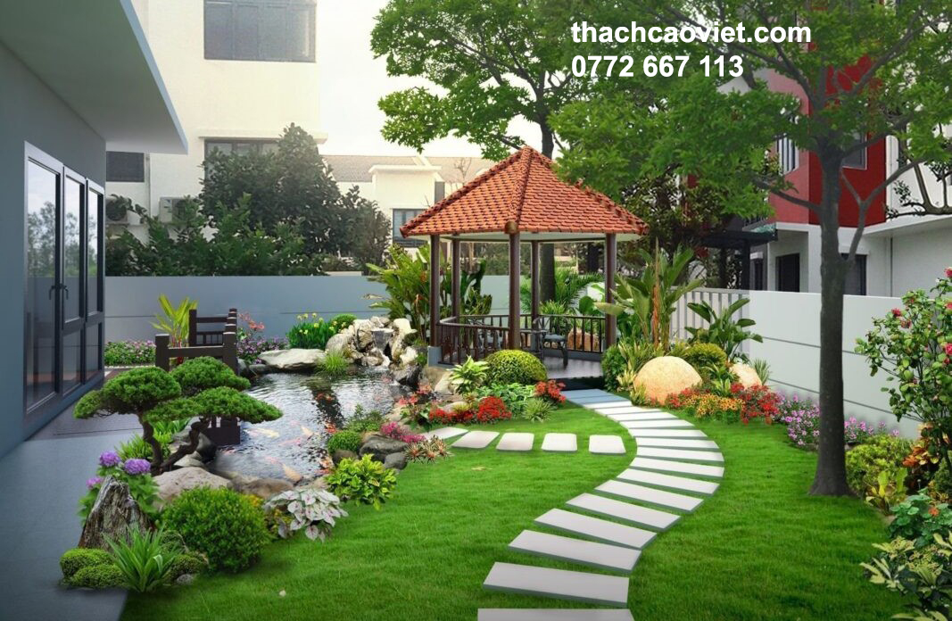 phong thủy sân nhà