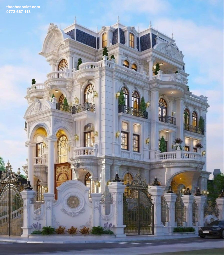 mẫu phù điêu mặt tiền được yêu thích nhất Việt Nam