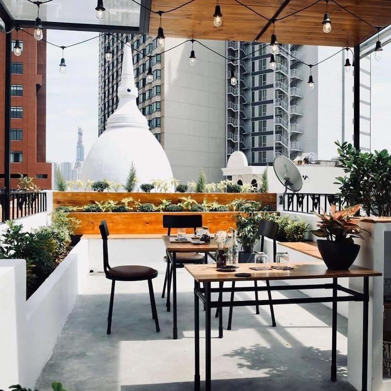 mẫu s&acirc;n vườn cafe s&acirc;n thượng