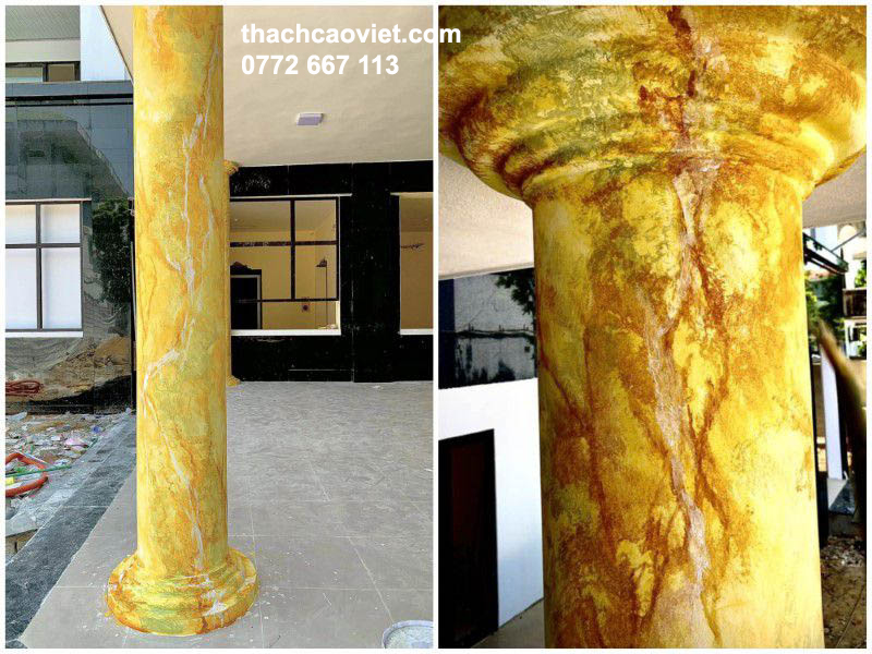 sơn giả đ&aacute; cẩm thạch