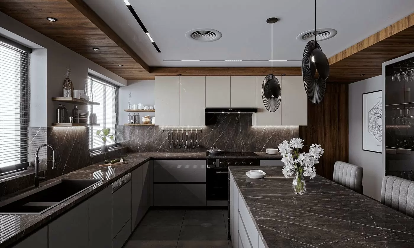 mẫu trần thạch cao giật cấp đẹp nhất tphcm