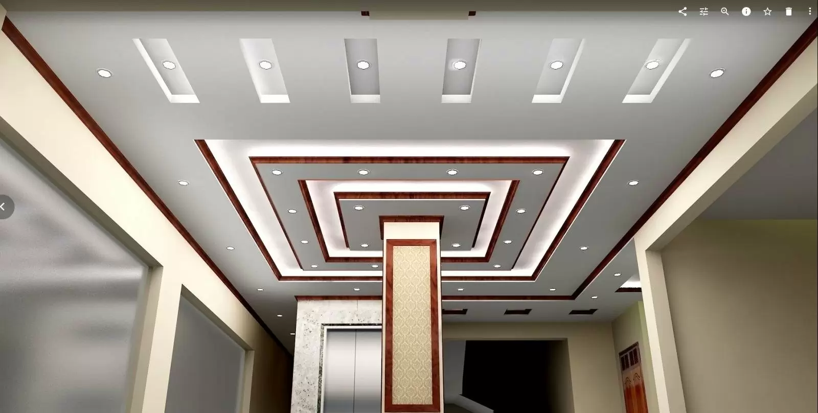 mẫu trần thạch cao giật cấp đẹp nhất tphcm