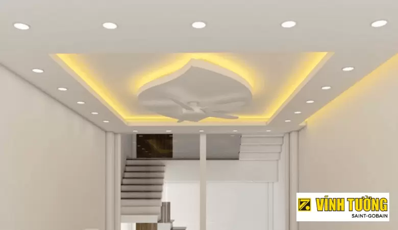 mẫu trần thạch cao giật cấp đẹp nhất tphcm