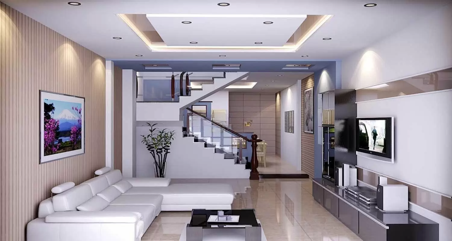 mẫu trần thạch cao phòng khách đẹp hiện đại sang trọng