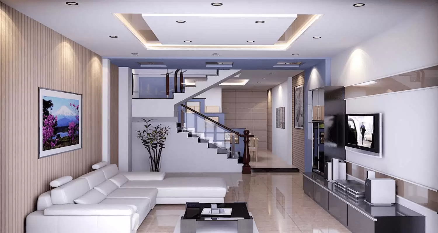 mẫu trần thạch cao phòng khách đẹp hiện đại sang trọng