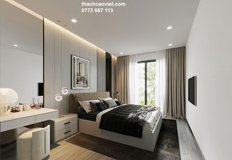 mẫu trần thạch cao phòng ngủ đẹp