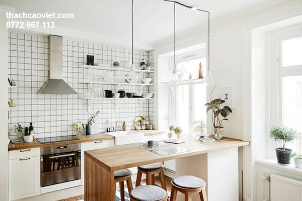 mẫu trần thạch cao phòng bếp đẹp hiện đại nhất