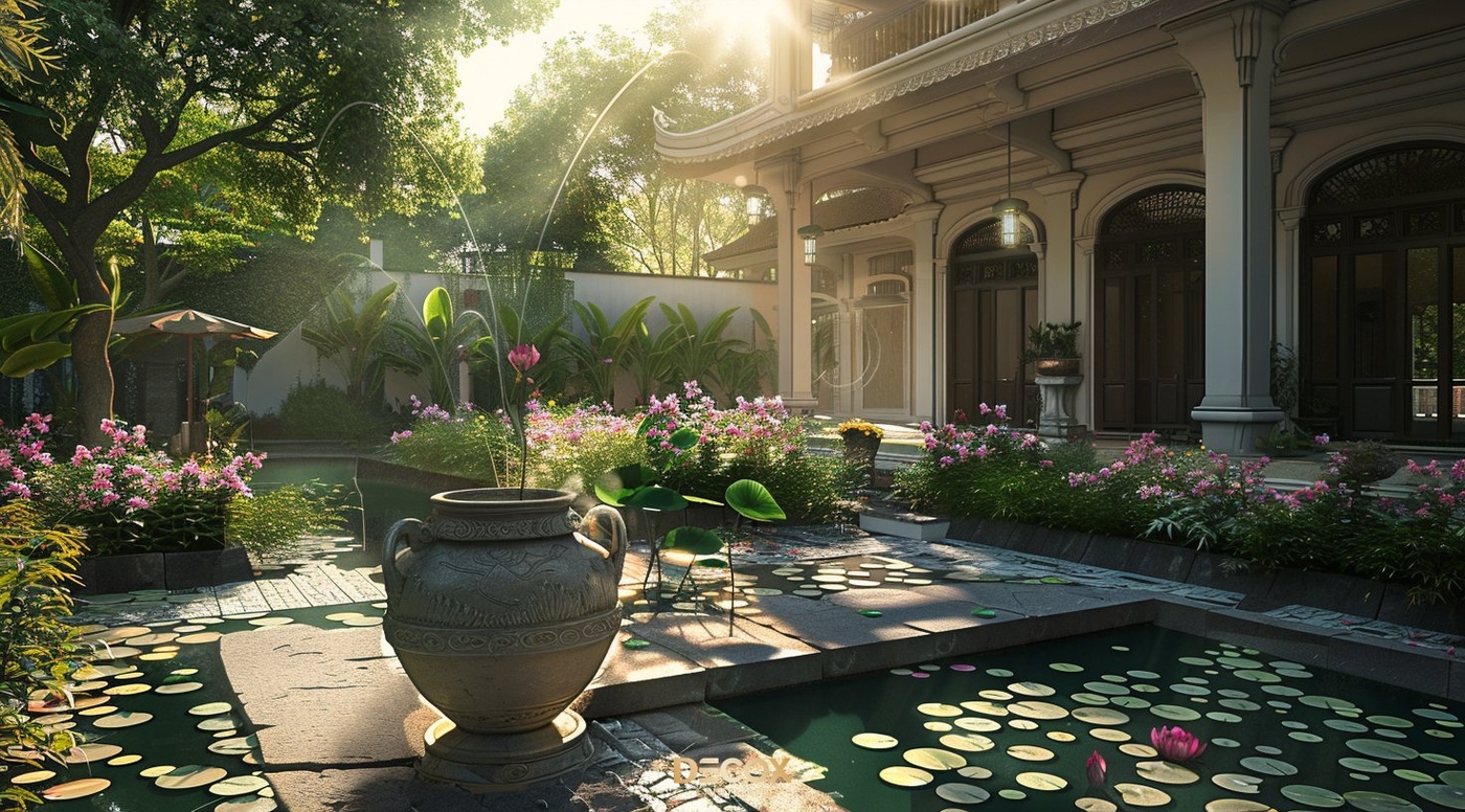 mẫu thiết kế s&acirc;n vườn biệt thự đẹp