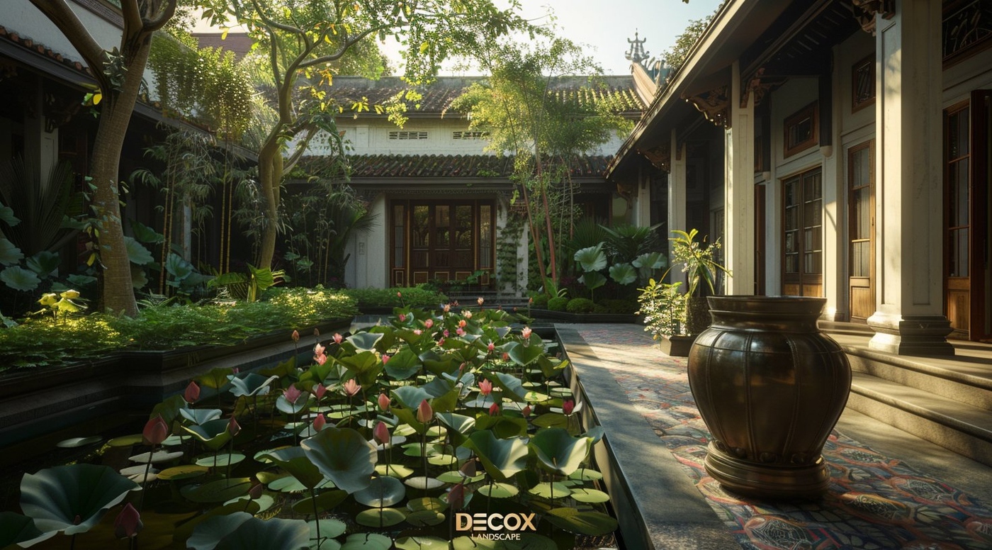 mẫu thiết kế s&acirc;n vườn biệt thự đẹp