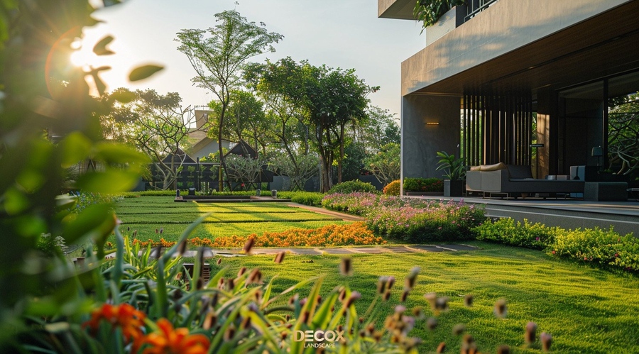 mẫu thiết kế s&acirc;n vườn biệt thự đẹp